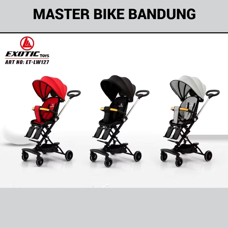 Magic Stroller Exotic ET-LW 127 Original by Pacific Roda 4 Kursi dorongan Anak