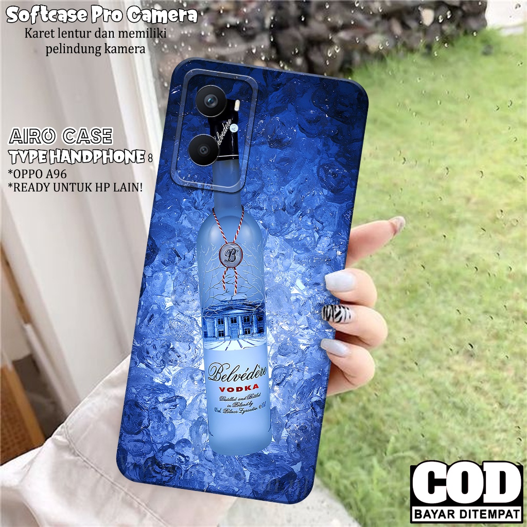 Case OPPO A96 - Softcase OPPO A96 - Fashion Case MINUMAN - Casing OPPO A96 - Softcase Pro Camera - T