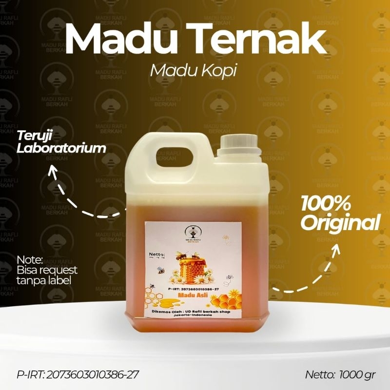 

madu asli madu kopi(coffee flower honey) 1kg