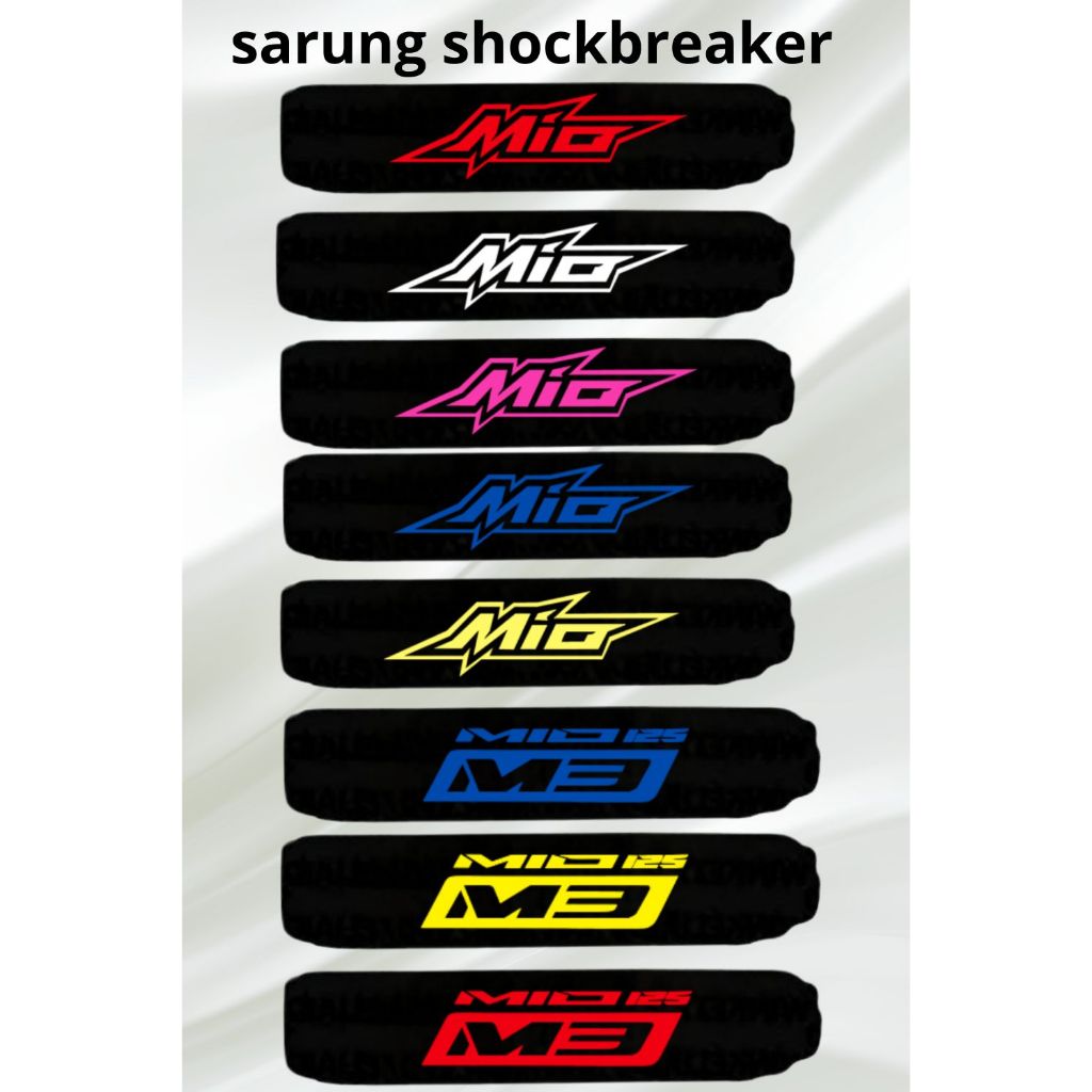 sarung/cover shock breaker motor mio,sarung shock breker motor mio m3,sarung shock motor mio smile/s