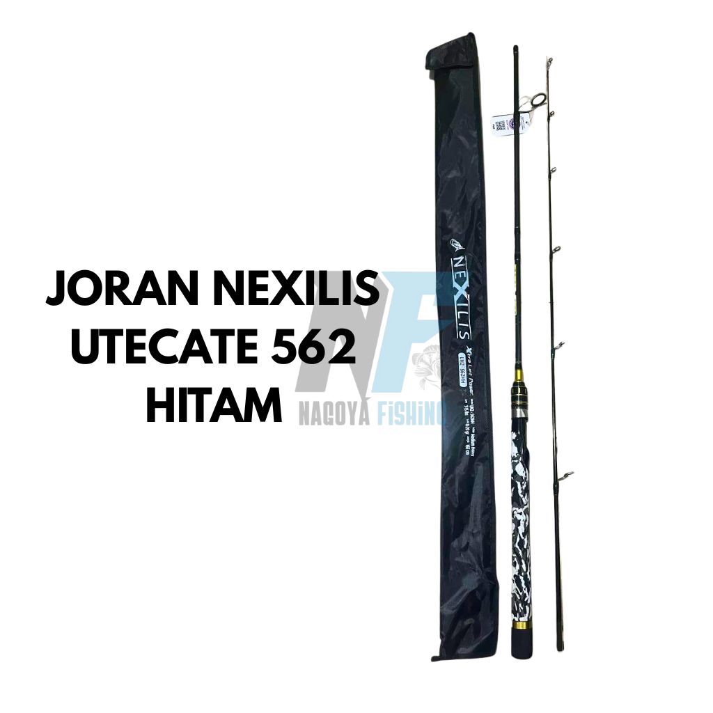 Joran Pancing Utecate Nexilis Galatama Kolam Carbon Solid Ring Fuji Full Eva 165 180 Cm