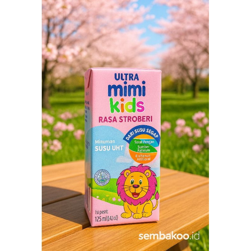 

Susu Ultra Mimi Kids 125ML – Susu UHT Anak Bergizi, Rasa Lezat & Segar – Original Ultra Milk