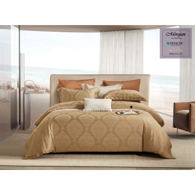 Bedcover Sprei Set KingKoil Tancel Organik Sprei Sultan Mewah Warna Terlengkap