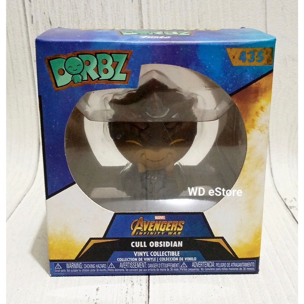 Figure Funko Dorbz Marvel Avenger Infinity War, Cull Obsidian