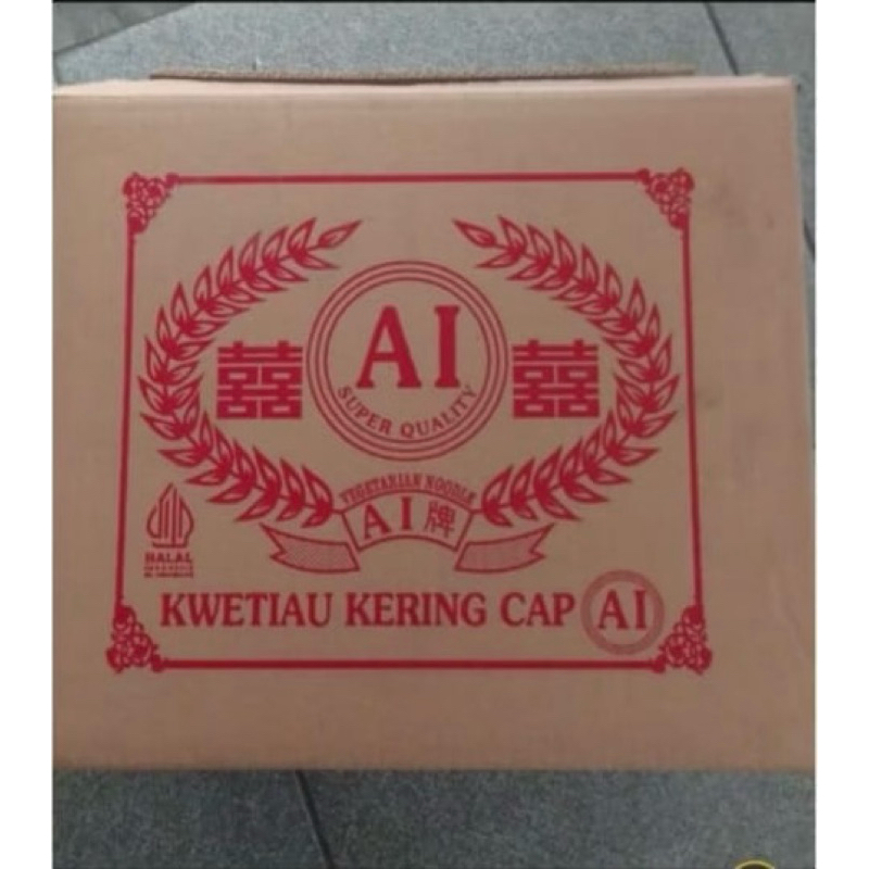 

Kwetiau Kering Cap A1 isi 30 bks x 200 gr per dus / Kuetiau Kering 30 bungkus x 200 gram per Karton