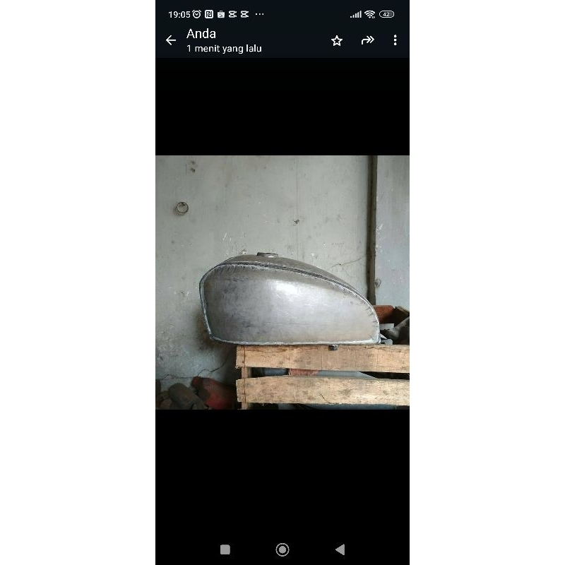 tangki custom cb750 jumbo, 25 L