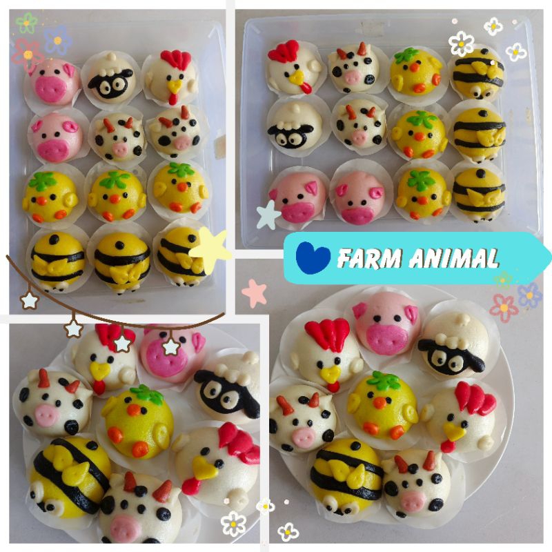 

Bakpao Karakter Farm Animal
