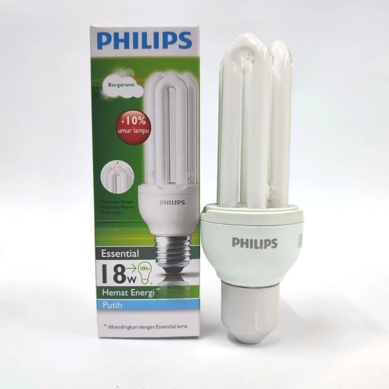 READY LAMPU PHILIPS ESSENTIAL  18 WATT ORIGINAL