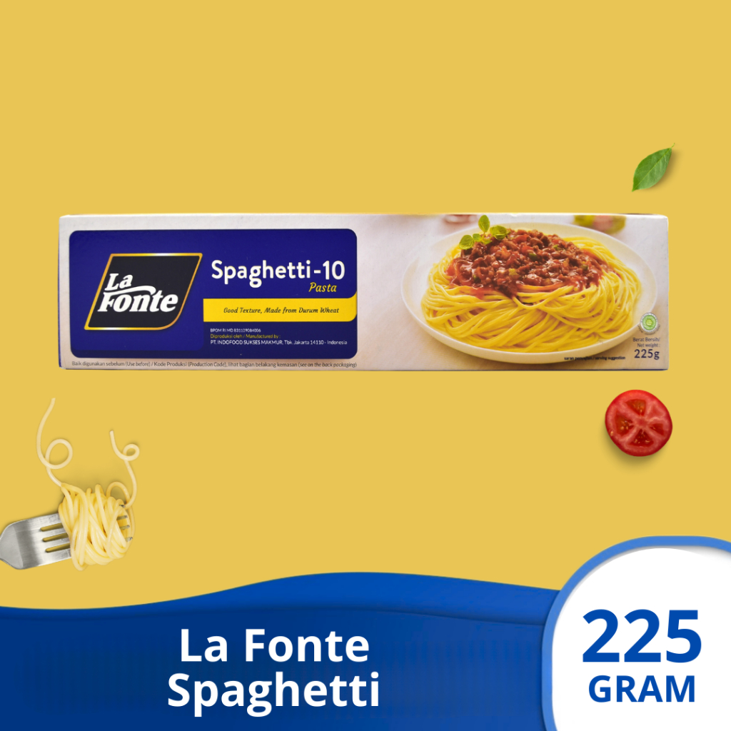 

LA FONTE SPAGHETTI Mie Spaghetti 225 gram