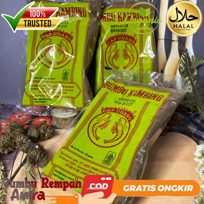 

bumbu kambing cap udang repack 250gram