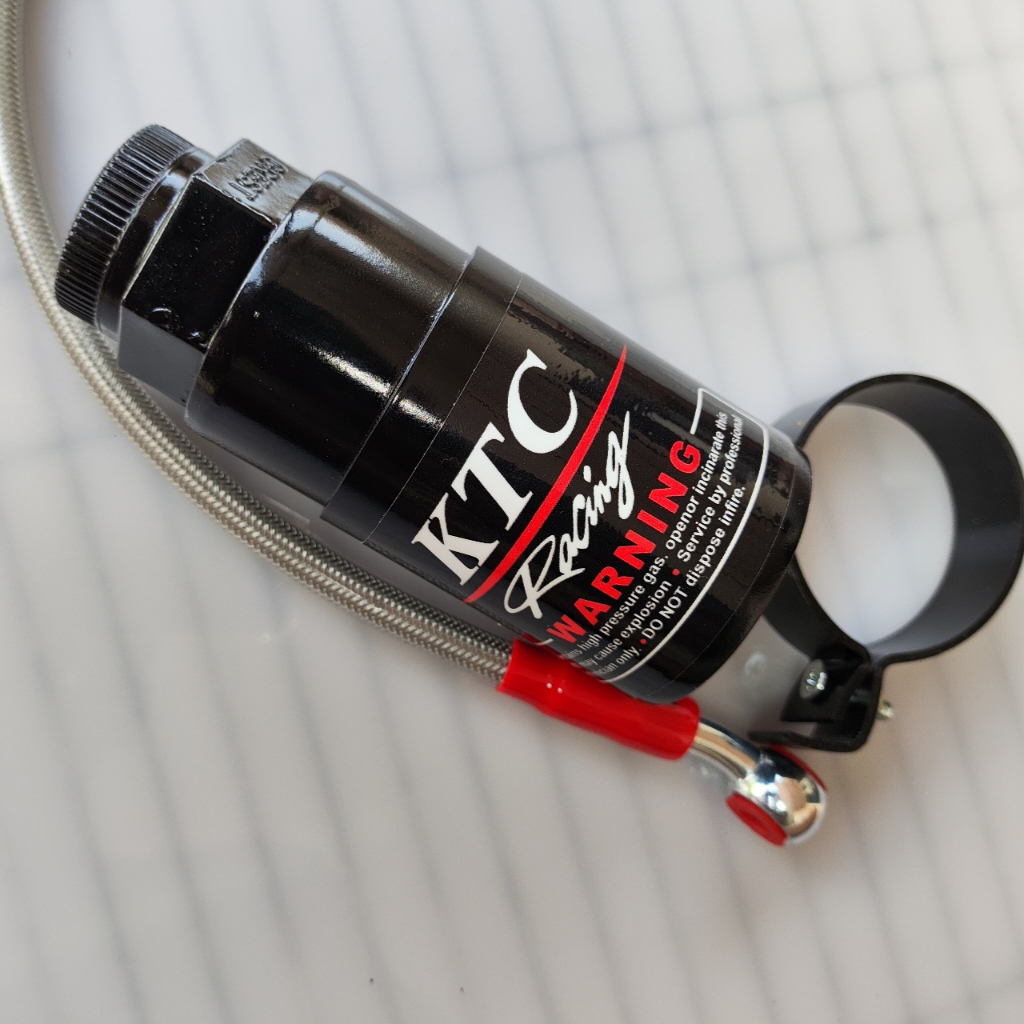 Tabung Shock Pisah Variasi Hanya Aksesoris (warna hitam)