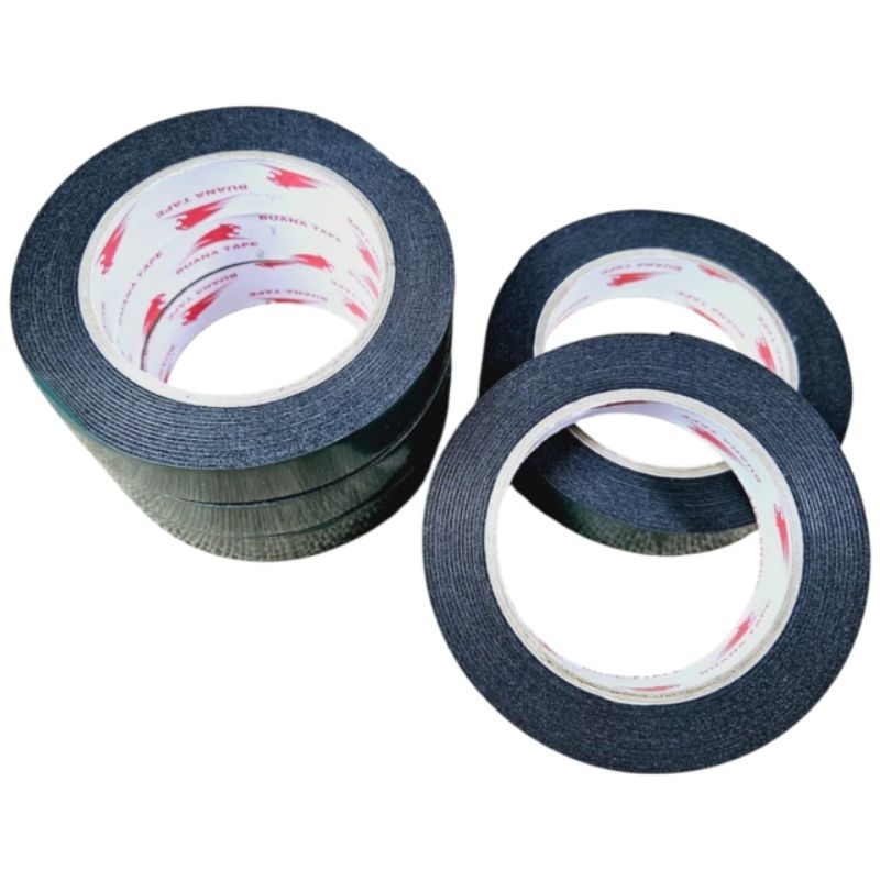 

Double Tape Foam tape buana Hijau 1inch 24 mm x 5m / Double Tape Foam busa Hijau (Per pcs )