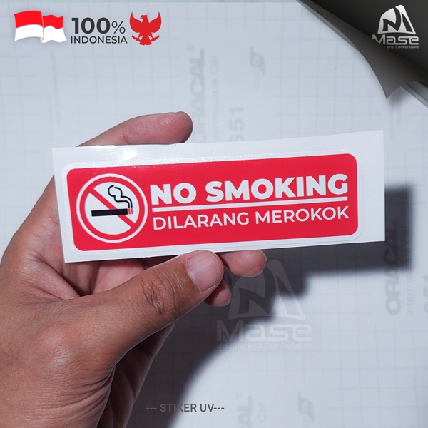 

Stiker Sticker NO SMOKING Dilarang Merokok