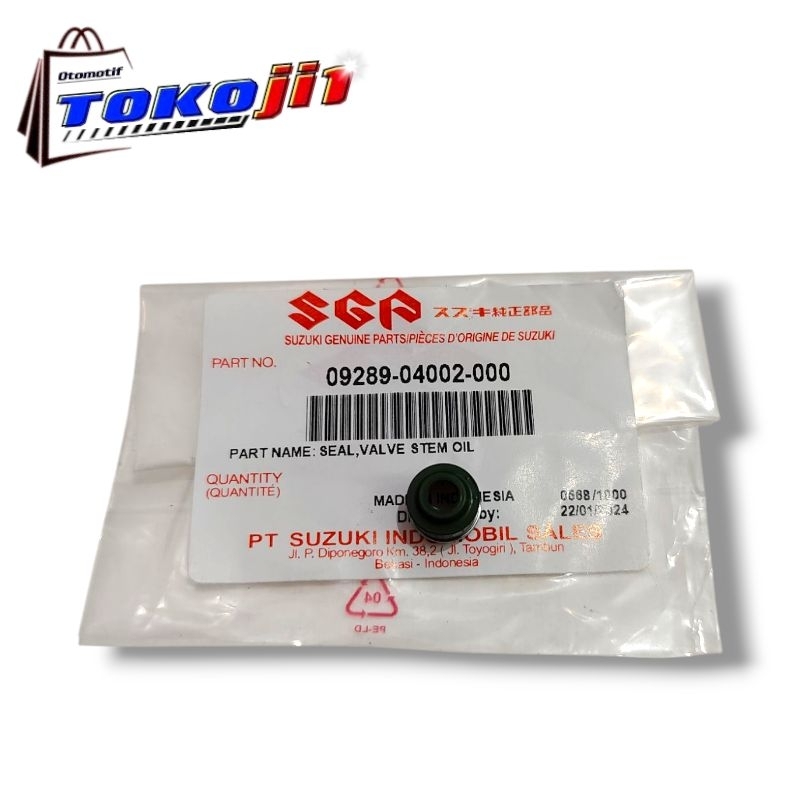 SEAL KLEP SIL KLEP SUZUKI SATRIA FU 150 ORIGINAL SGP 09289-04002-000