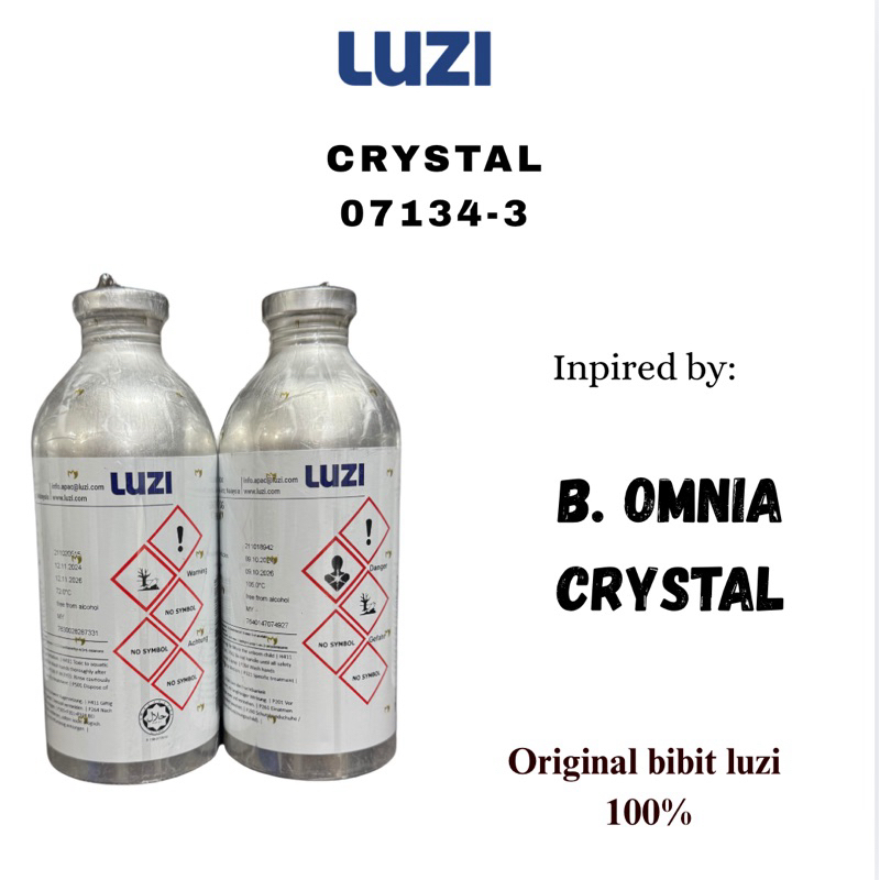 CRYSTAL 07134-3 BIBIT LUZI | B OMNI CRYSTAL 100ml REPACK