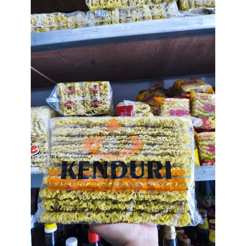 

MI KENDURI 660GR / MIE KENDURI MIE KERING GANDUM
