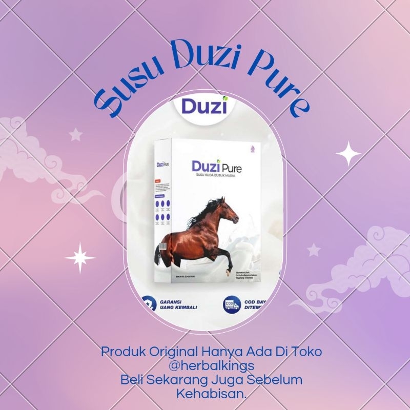 

Duzipure Susu Kuda Liar