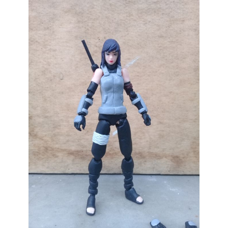 action figure Shf yugao uzuki custom ninja anbu Shinobi # Naruto boruto Sasuke resin Toys mainan fig