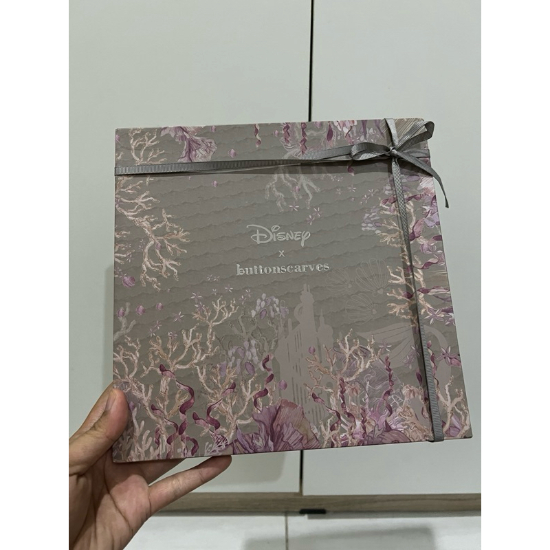 Buttonscarves The Little Mermaid Voal Square Seaweed NWT