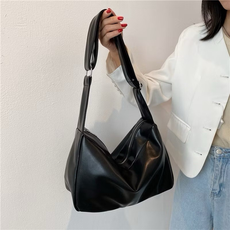 Tas Selempang Sekolah Wanita Naomi Aesthetic Import Kulit Sudani Tebal Premium Sekolah