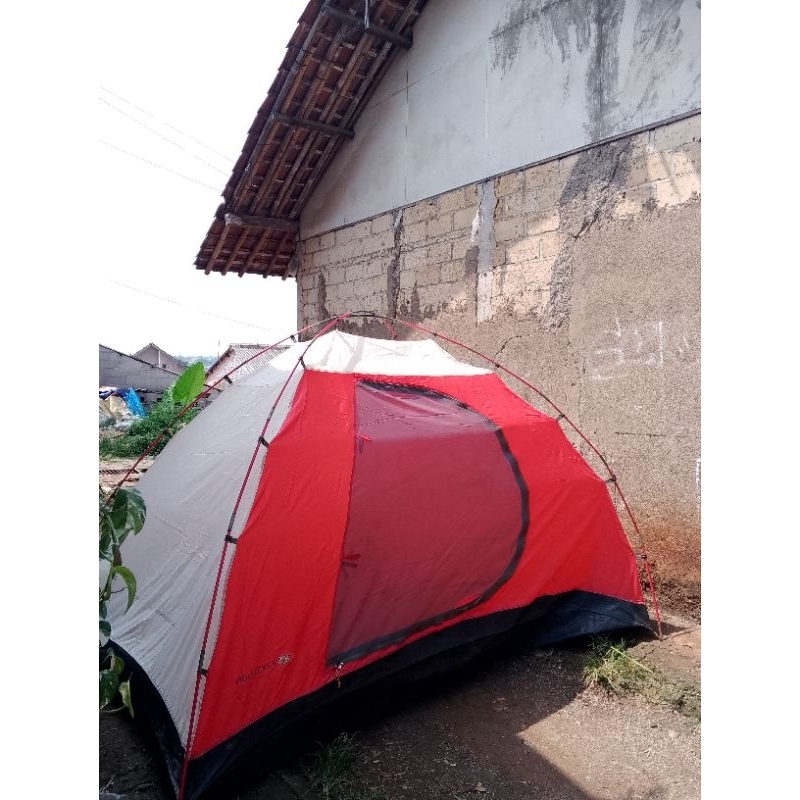 tenda molucas kapasitas 6orang, tenda camping kap6 orang second