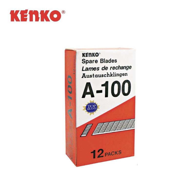 

ISI PISAU CUTTER CUTER KECIL KENKO A 100 A100 A-100 REFILL KATER ORIGINAL