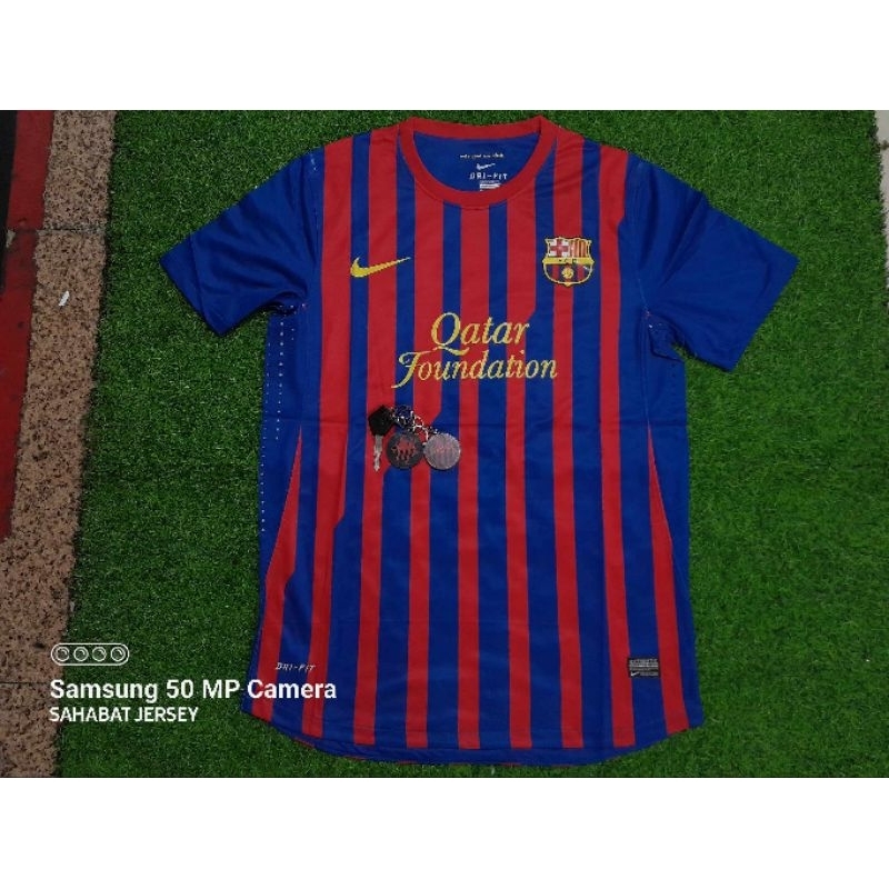 Jersey Barcelona Home Retro 2011