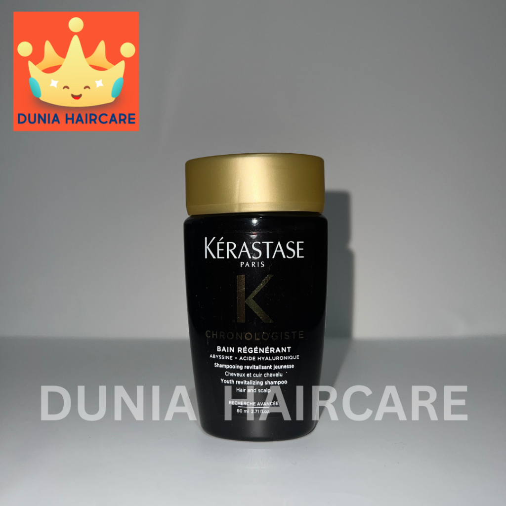 Kerastase Shampoo BAIN CHRONOLOGISTE REGENERANT 80ml (Kerastase Travel Size) - Shampoo Anti-Aging