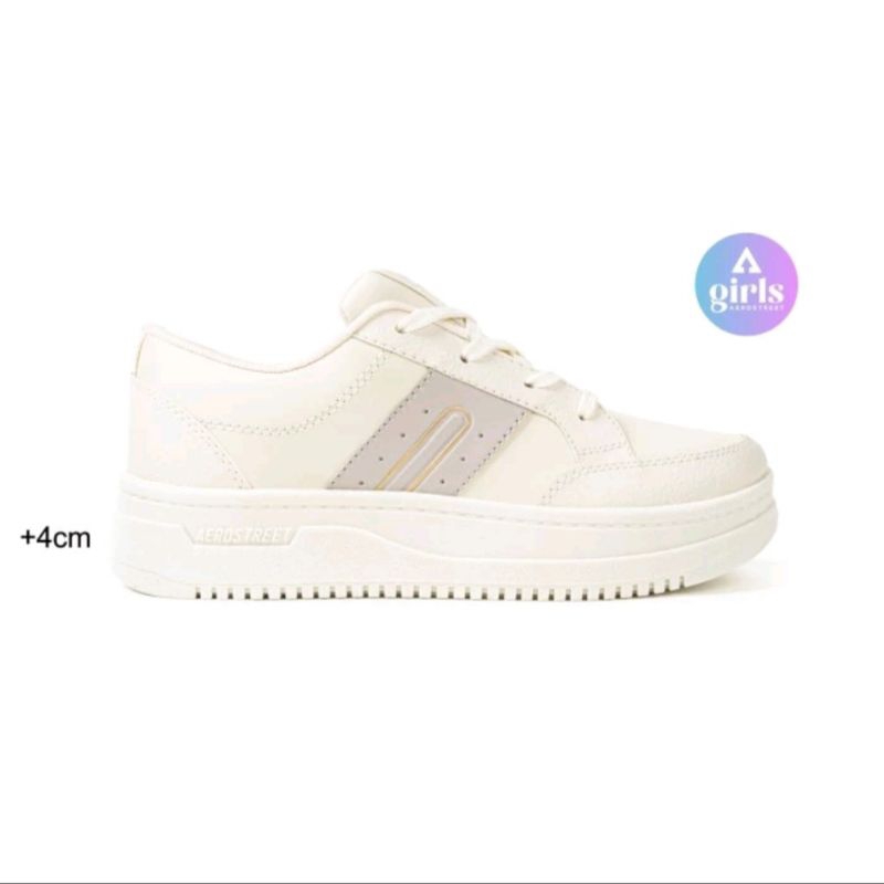 preloved New AEROSTREET - Sneakers Wanita Ukuran 39 Putih