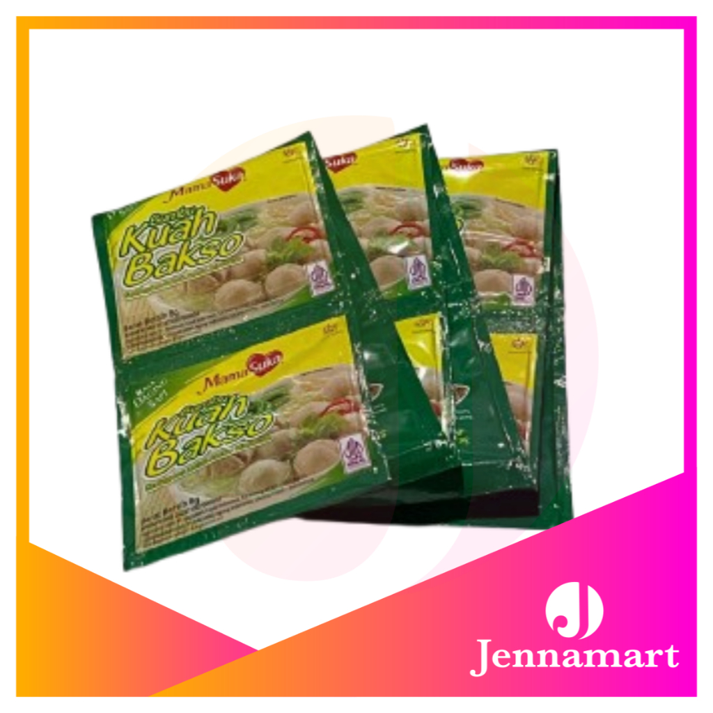 

Bumbu Kuah Bakso Mama Suka Rasa Daging Sapi 8gr isi 12pcs