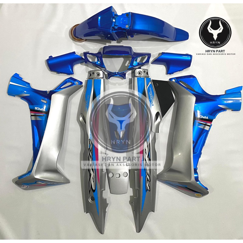 cover bodi fizr fullset-bodi set fizr biru silver-cover bodi set fizr warna biru silver-bodi fizr bi