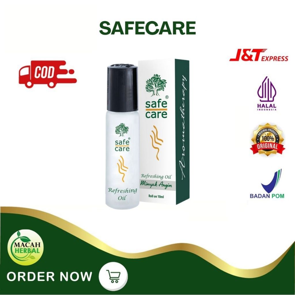 SAFE CARE AROMATHERAPHY 10ML/SAFE CARE/SAFE CARE MINYAK OLES ROLL ON