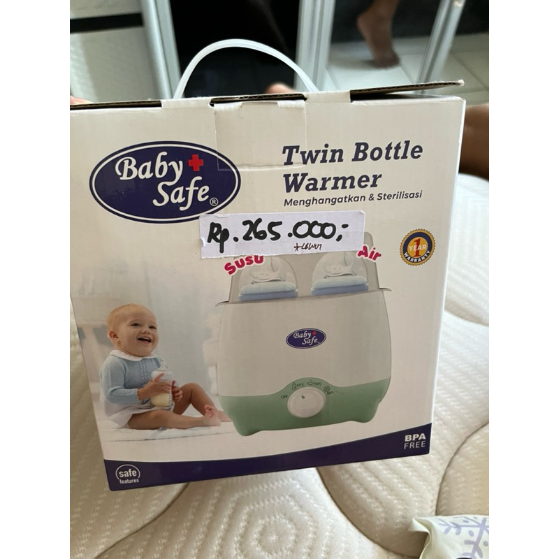 Baby Safe Twin Bottle Warmer