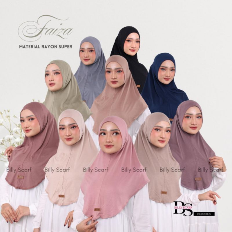 HIJAB INSTAN FAIZA by BILLY SCARF