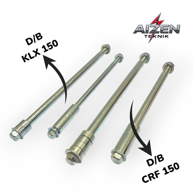 As Swing Arm Roda Depan dan Belakang CRF-150 / CRF 150L /KLX 150L / KLX Supermoto / KLX-150 / KLX BF