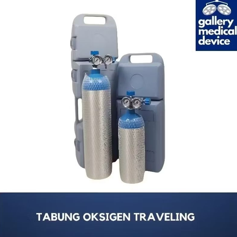 TABUNG OKSIGEN TRAVELING PORTABLE/OXYGEN TRAVELLING PORTABLE