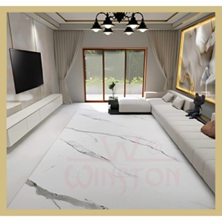 SPC Flooring Vinil Tile Dinding Lantai Parket Marble Granite 120x244 Tebal 4mm Winston Bukan Taco, B