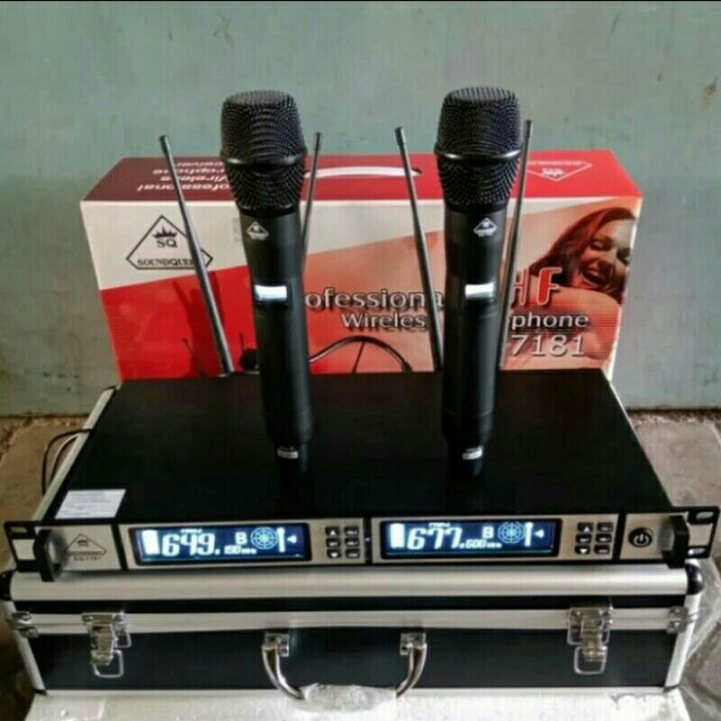 Mic Wireless Soundqueen SW 7181 ORIGINAL