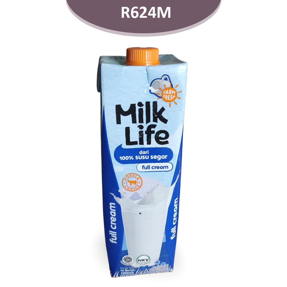 

MILKLIFE UHT FULL CREAM 1L - R624M