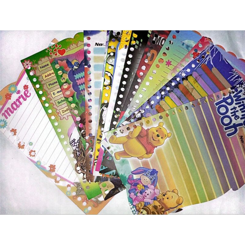 

[HARGA PERLEMBAR] MIN BELI 5 LEMBAR BACA DESKRIPSI - KERTAS BINDER MERK CAMPUR / KERTAS BINDER LANGKA / RARE ITEM / KERTAS BINDER A5
