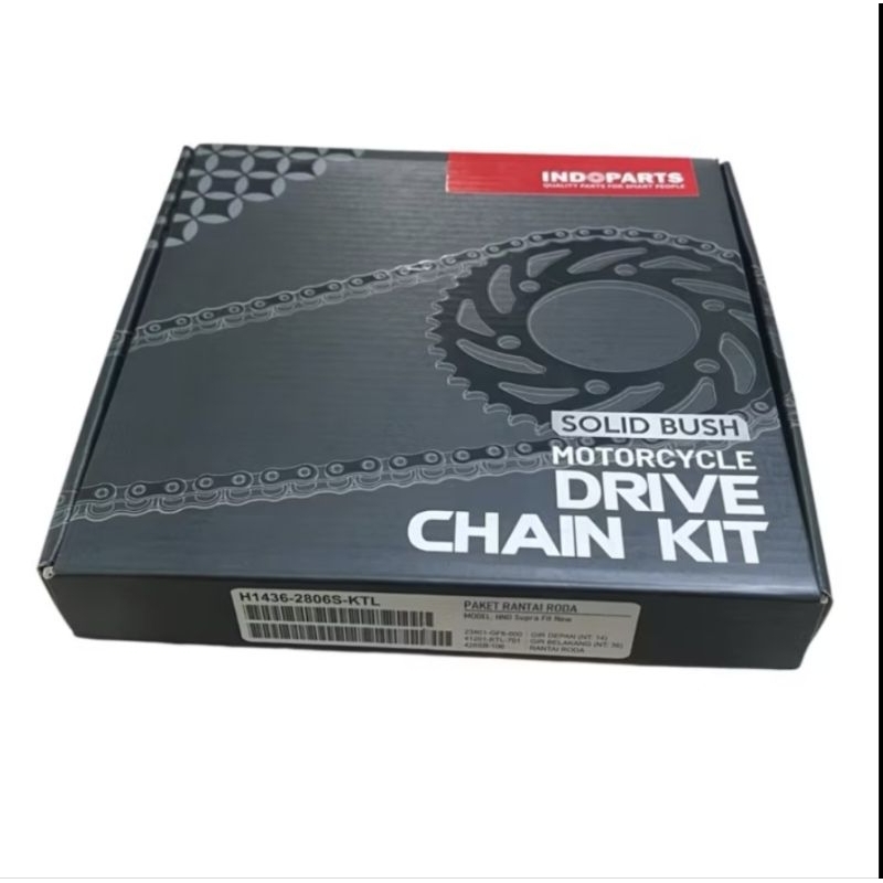 INDOPART GEAR PKT  GIR SET INDOPART UNTUK SEMUA MOTOR