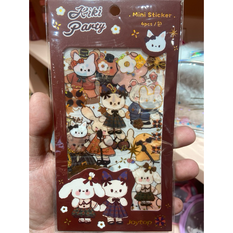 

Pink Ocean Sticker Unik dan Lucu model Beruang dan Kelinci