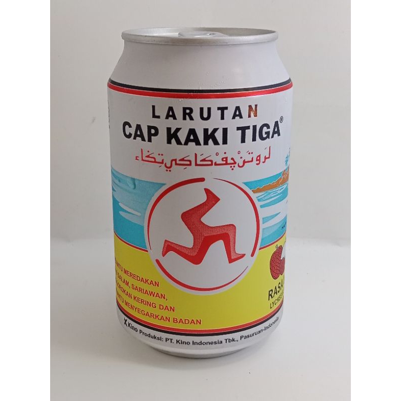 

Larutan Penyegar Cap Kaki Tiga Kaleng 320ml