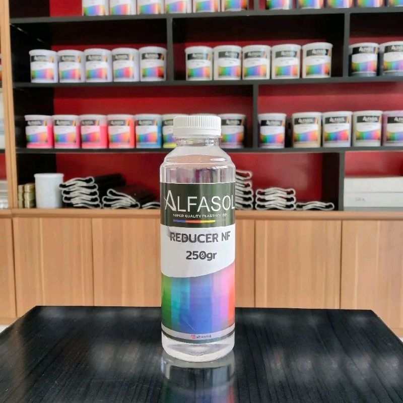 

Alfasol Pengencer Tinta Sablon Plastisol - Reducer NF 250gr