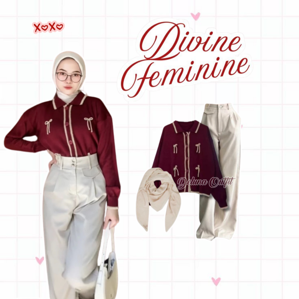 Deluna Outfit - One Set OOTD Hijab Style Outfit Pinterest Kekinian Wanita Hijab Buat Kuliah Hangout 