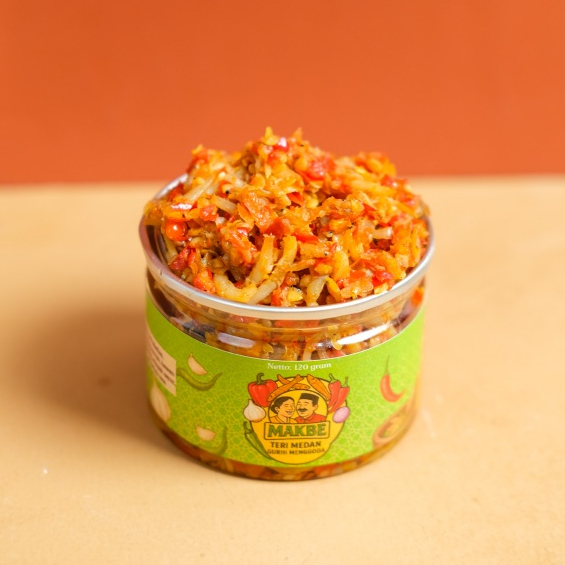 

Sambal Ikan Teri - Sambel Kecombrang Rumah Emak & Babeh 120 gram - teri medan pedas kemasan kaleng siap makan untuk lauk asli enak - Viral Murah Bikin nagih - Rumah Emak & Babeh Juara
