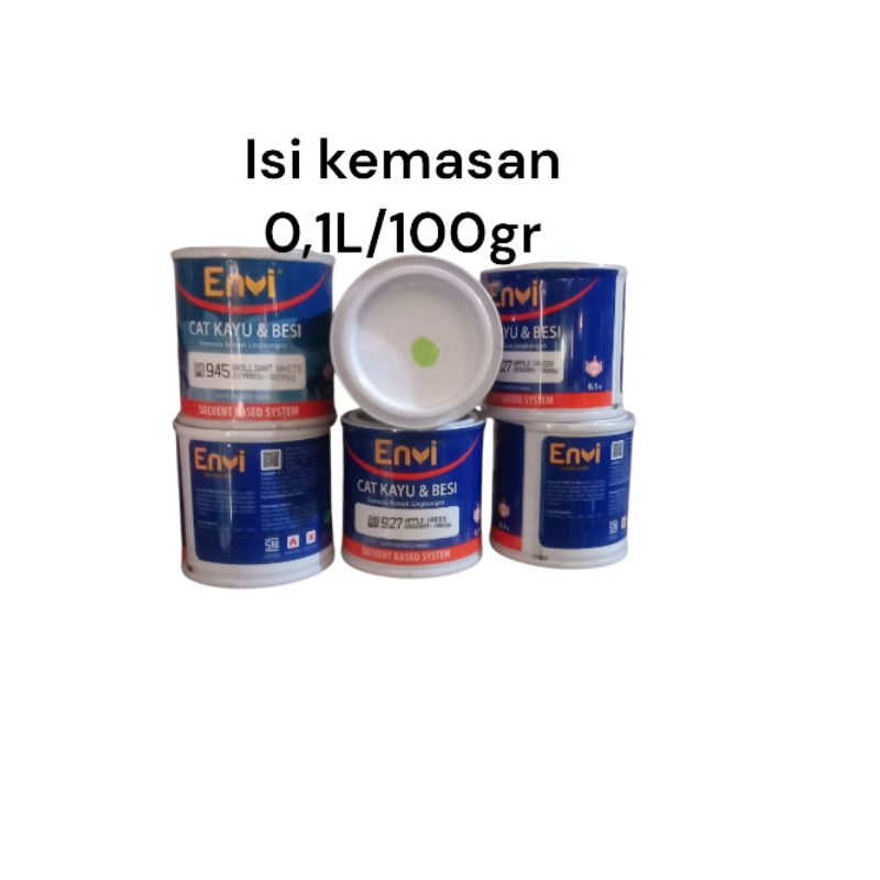 CAT KAYU DAN BESI ENVI