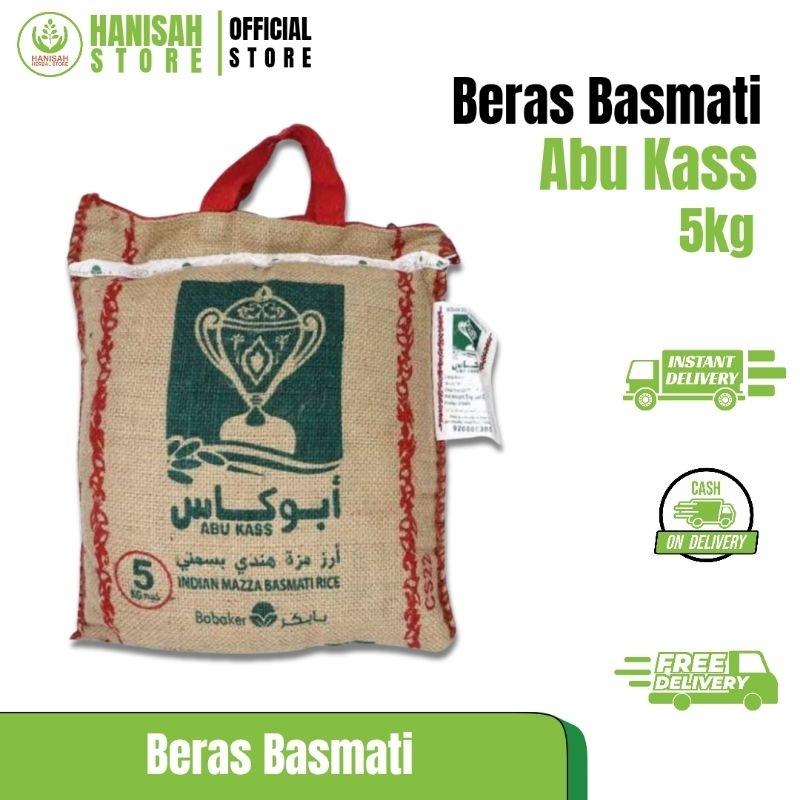 

Beras Basmati Abu Kass 5kg Premium