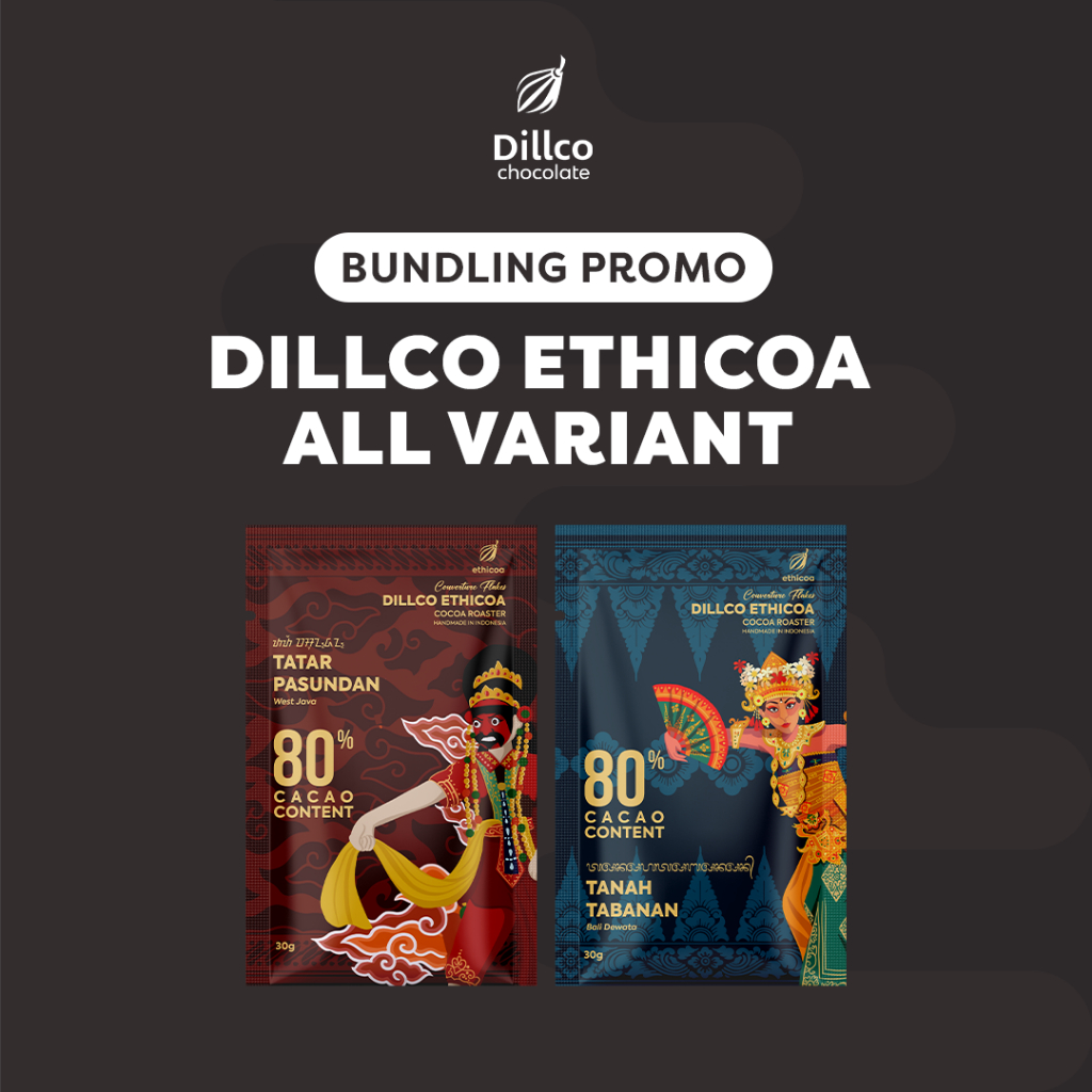 

DILLCO CHOCOLATE - Ethicoa Series All Variant (2 Sachet). Bubuk Minuman Cokelat