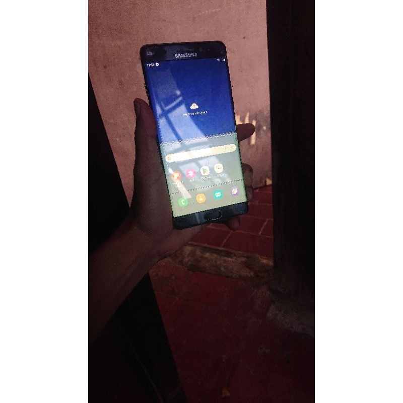 Mesin HP Samsung Not 7 Fe, Normal